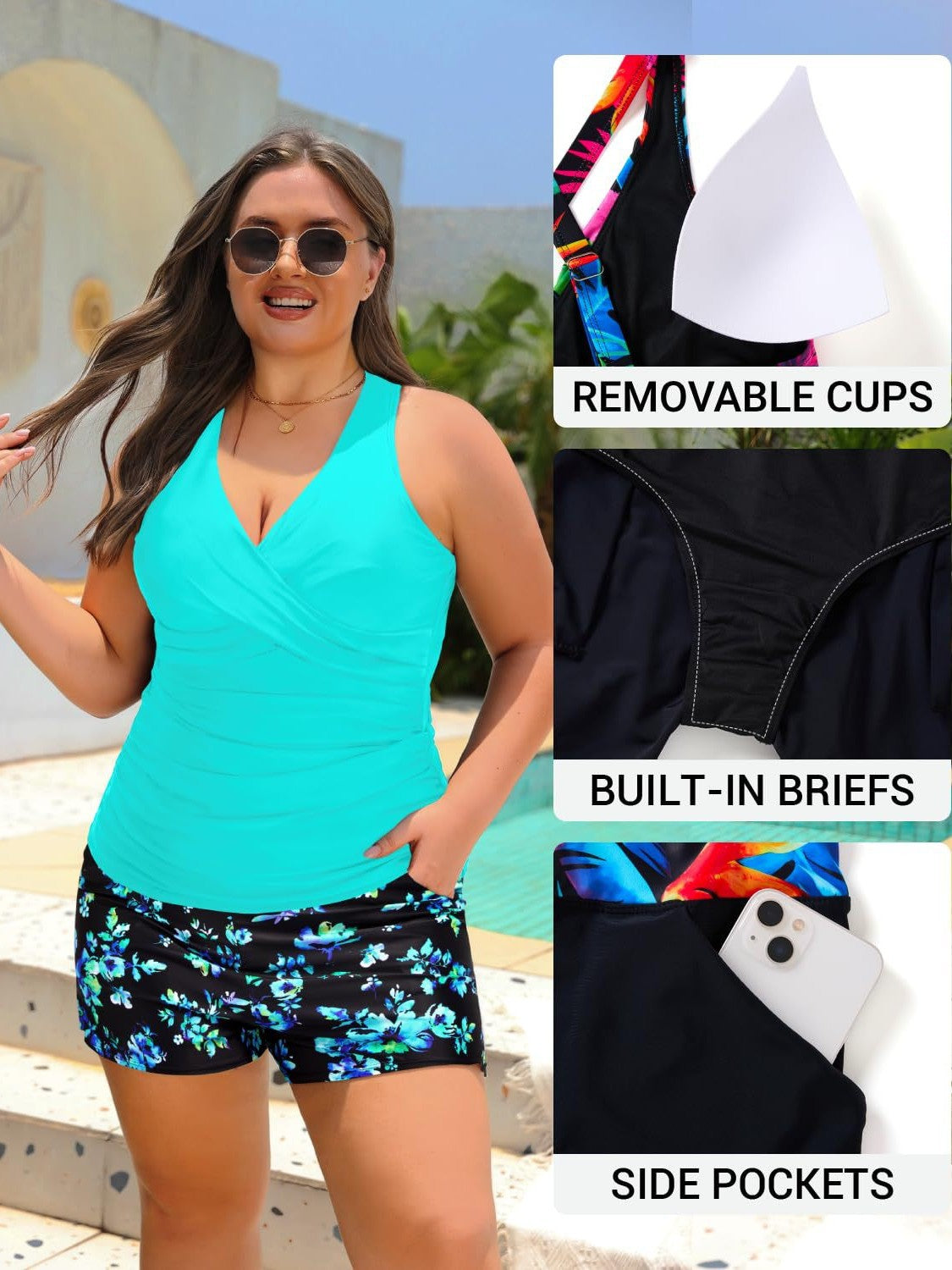 Womens Two Piece Bikini Swimsuit
