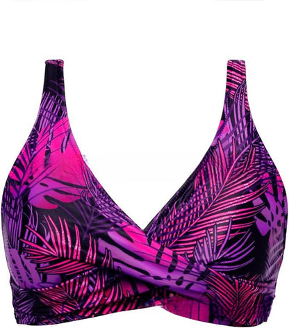 Womens Two Piece Solid Color Bikini Swimsuit