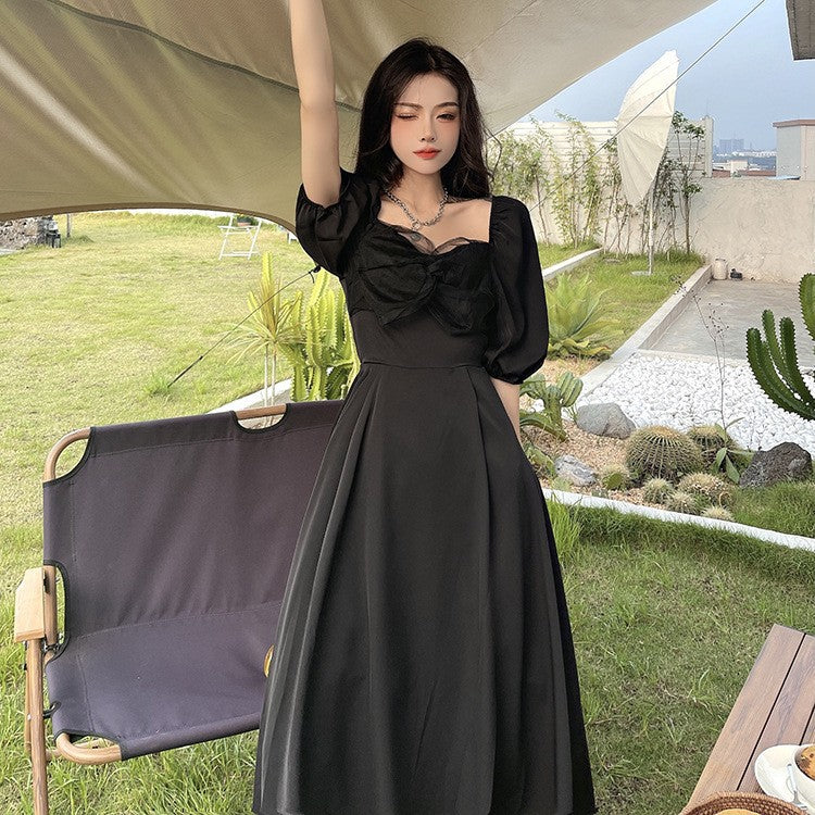 Womens Vacation Style Spaghetti Strap Dress