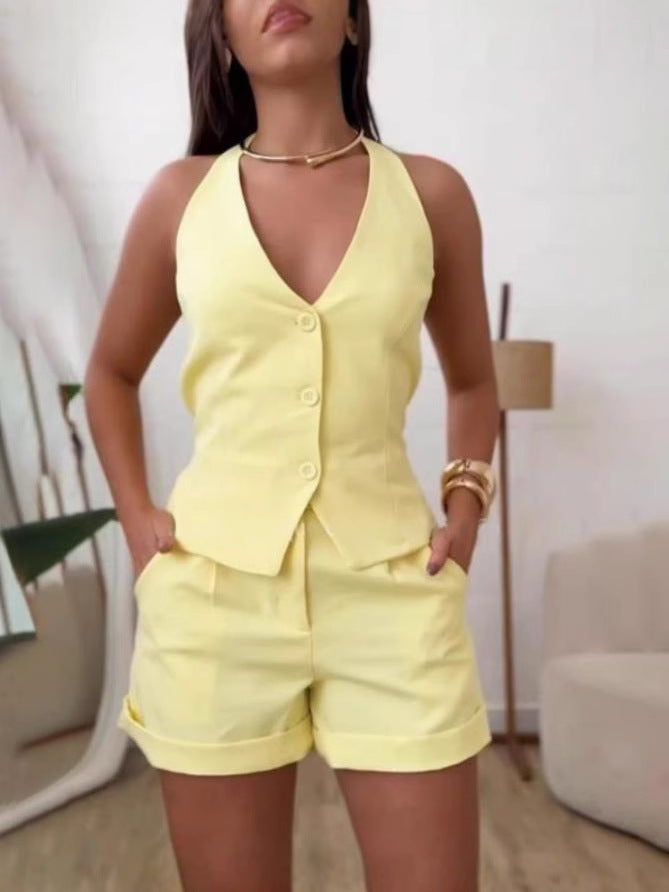 womens vest set