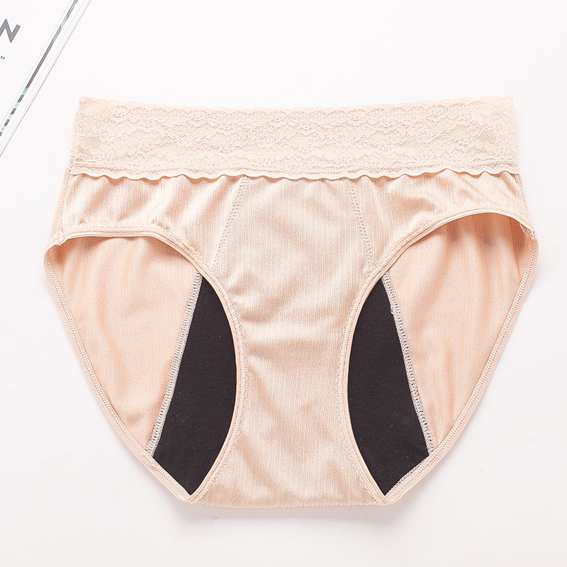 Womens Washable Menstrual Underwear High Waist Leak Proof