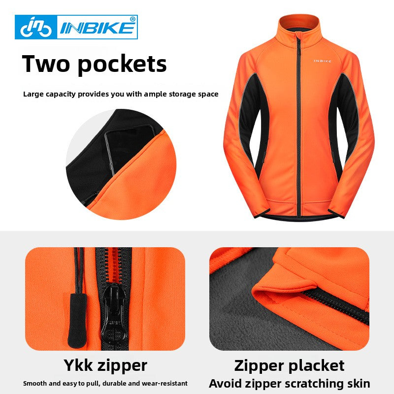 Womens Windproof Fleece Jacket