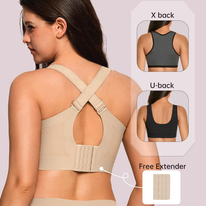 Womens Wireless Seamless Support Bra