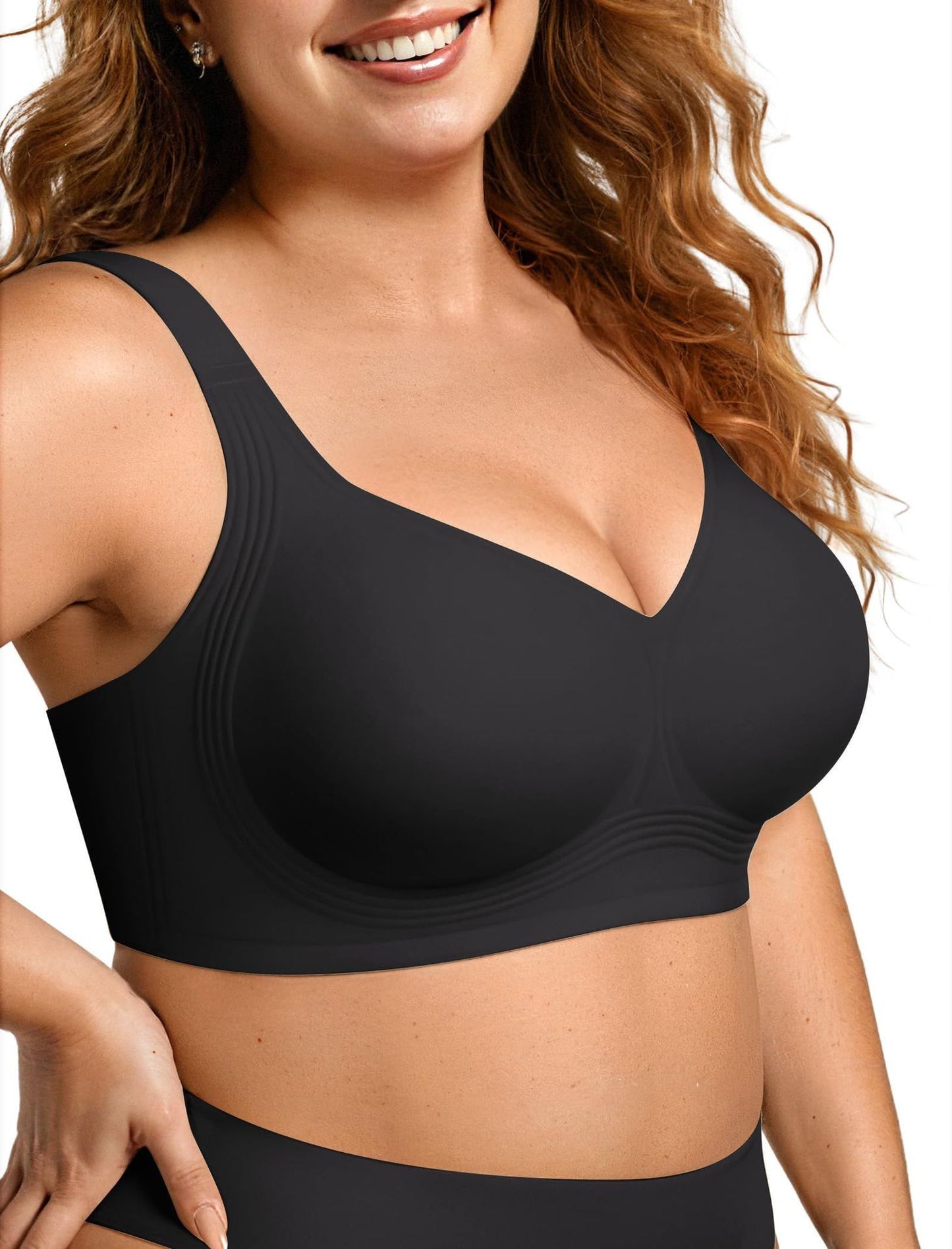 Womens Wireless Seamless Support Bra