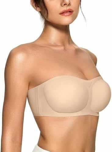 Womens Wireless Strapless Bras