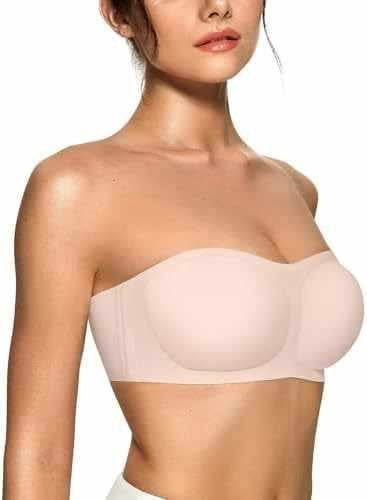Womens Wireless Strapless Bras