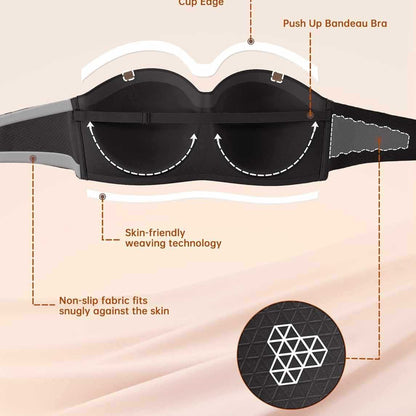 Womens Wireless Strapless Bras