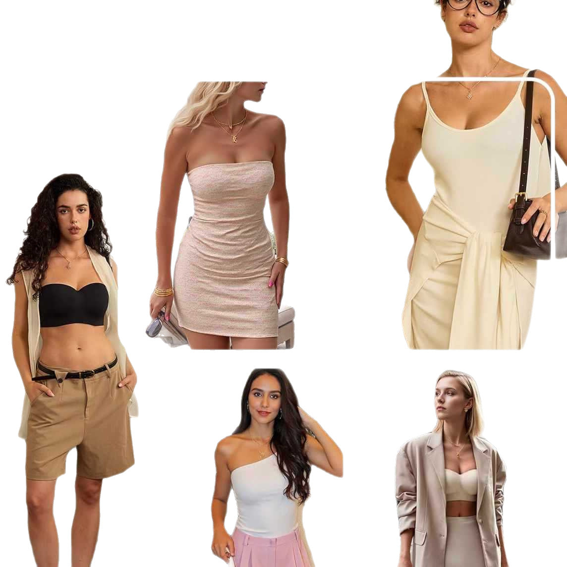 Womens Wireless Strapless Bras