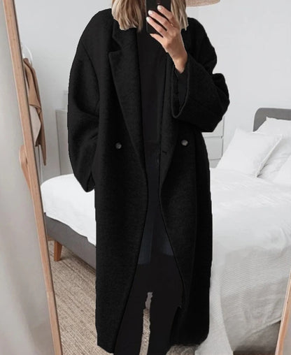 Womens Wool Blend Trench Coat