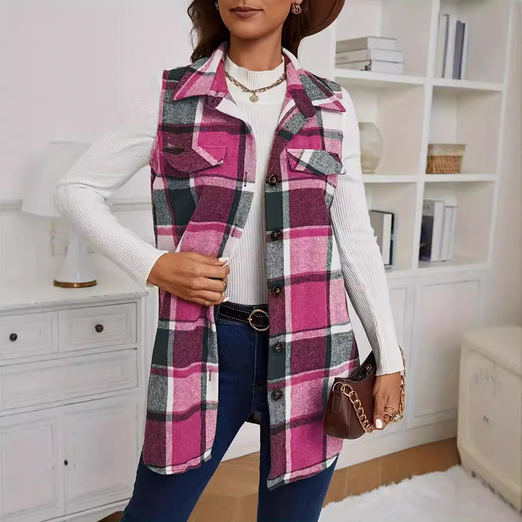 womens wool vest