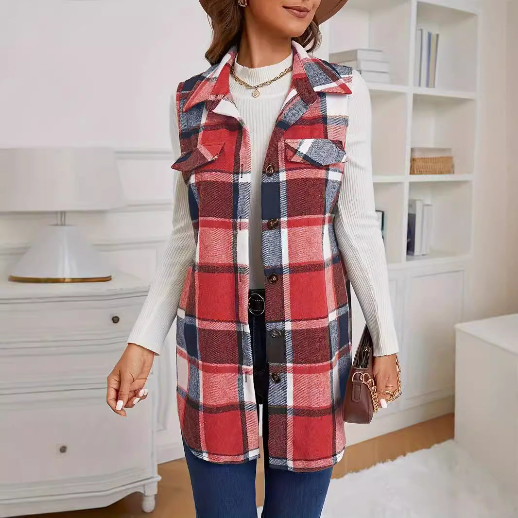 womens wool vest