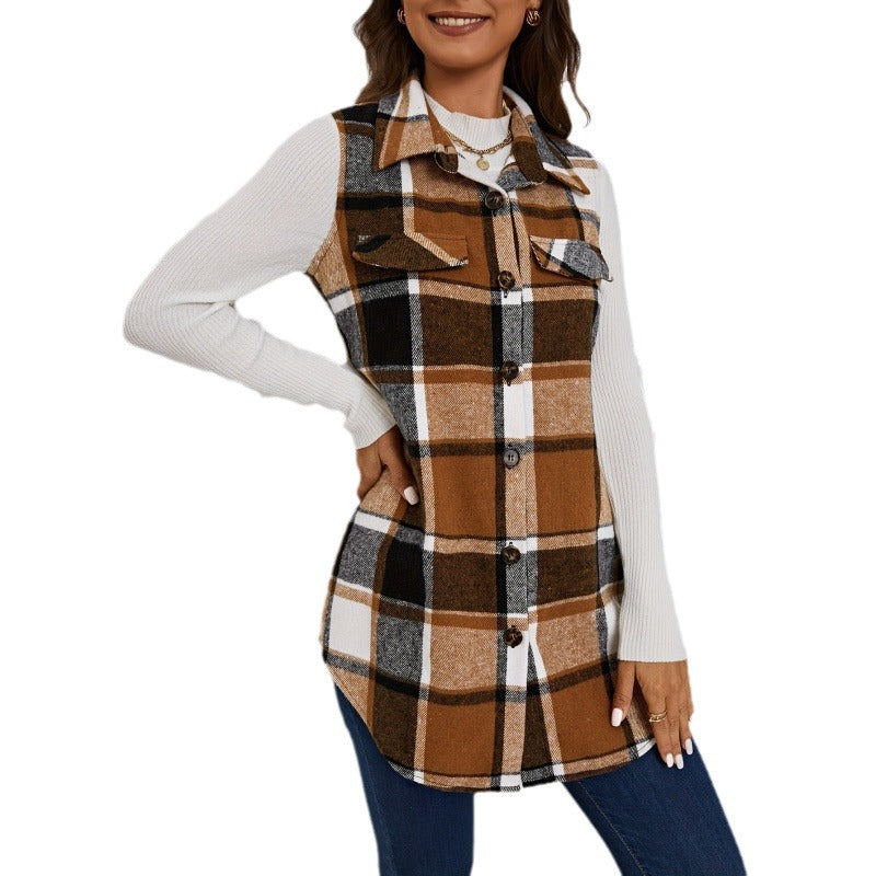 womens wool vest