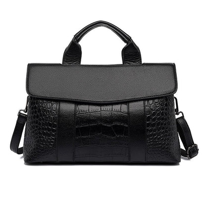 Womens Woven Tote Bag for Work and Commute
