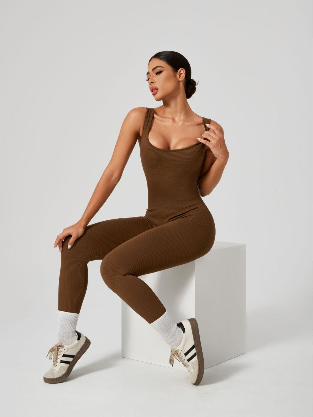 Womens Yoga Fitness Jumpsuit