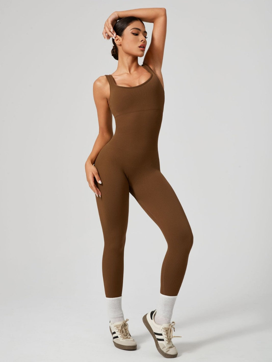 Womens Yoga Fitness Jumpsuit