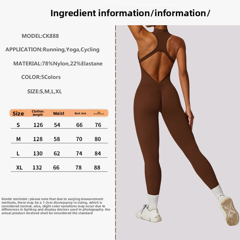 Womens Yoga Jumpsuit