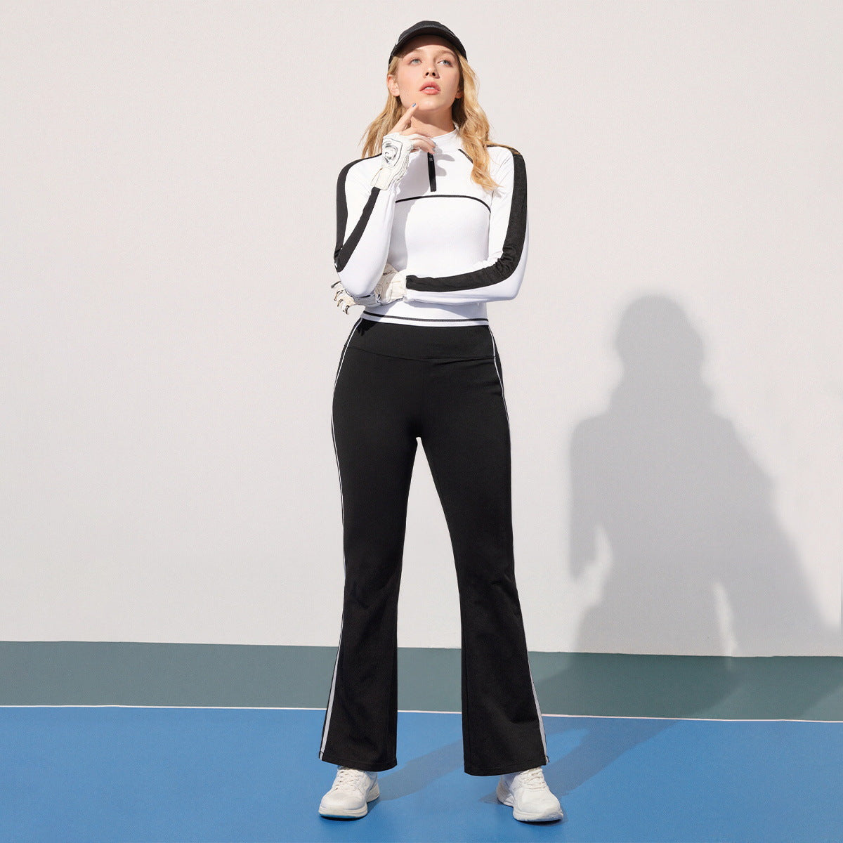 Womens Yoga Running Golf Sportswear Set