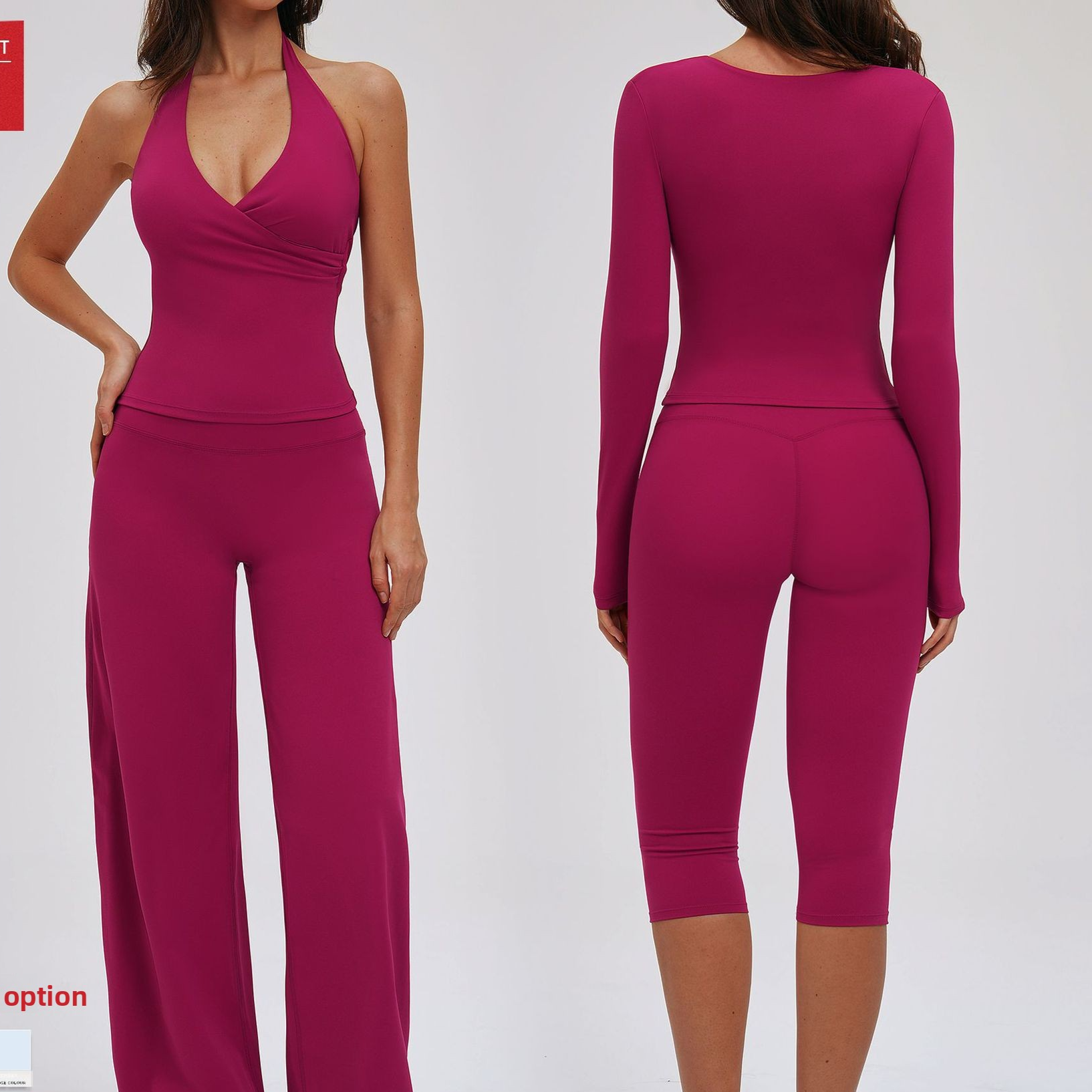 Womens Yoga Set