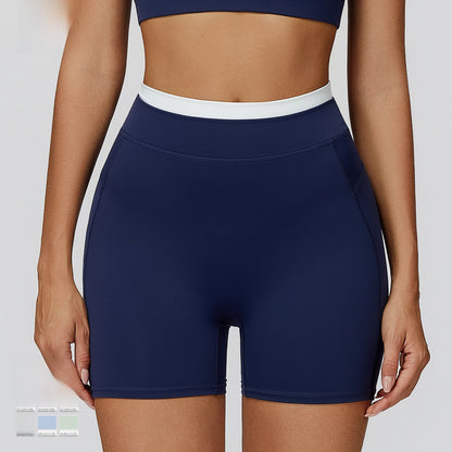 Womens Yoga Shorts High Waist Fitness Wear