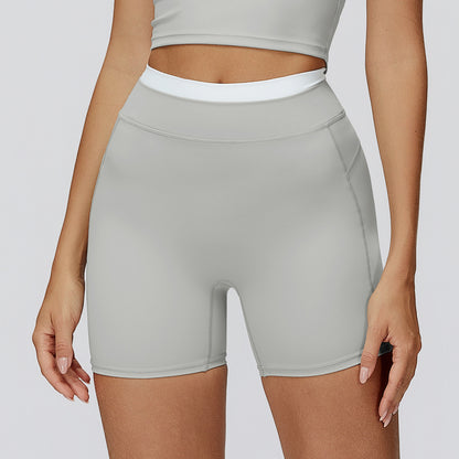 Womens Yoga Shorts High Waist Fitness Wear