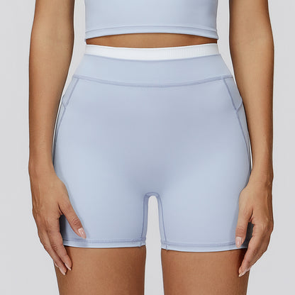 Womens Yoga Shorts High Waist Fitness Wear