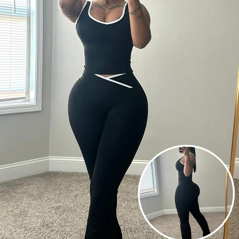 Womens Yoga Two-Piece Set