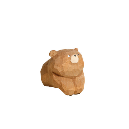 Wood carved ornaments