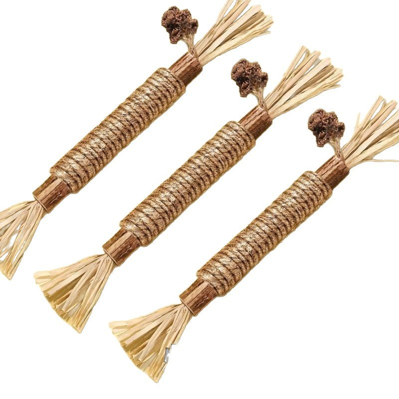Wood Catnip Chew Sticks for Cats