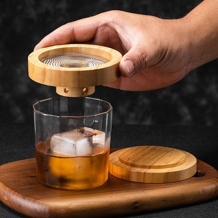 Wood Cocktail Smoker Whiskey Infusion Tool