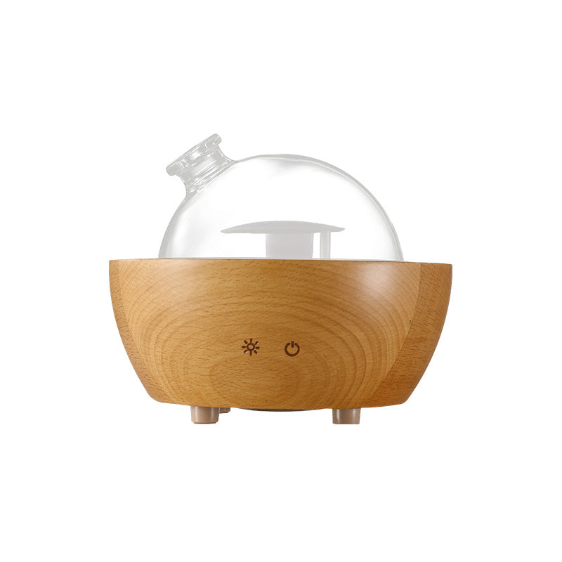 Wood Glass Aroma Diffuser Humidifier