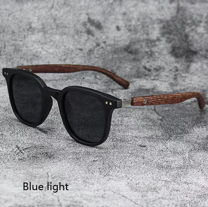 Wood Grain Leg Sunglasses