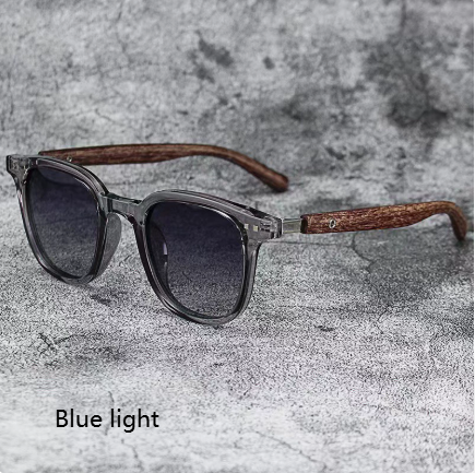 Wood Grain Leg Sunglasses