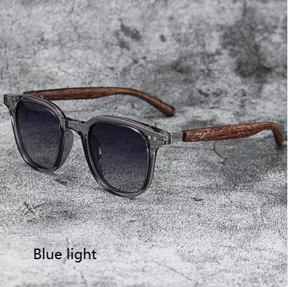Wood Grain Leg Sunglasses