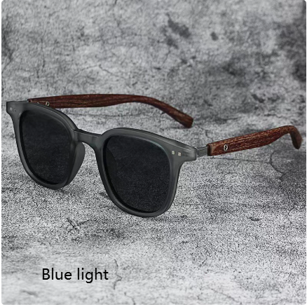 Wood Grain Leg Sunglasses