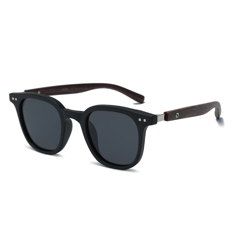 Wood Grain Leg Sunglasses