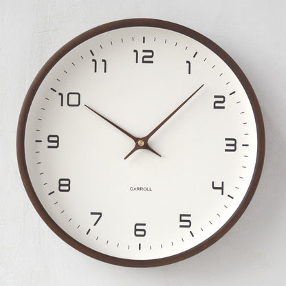 Wood Grain Quartz Wall Clock