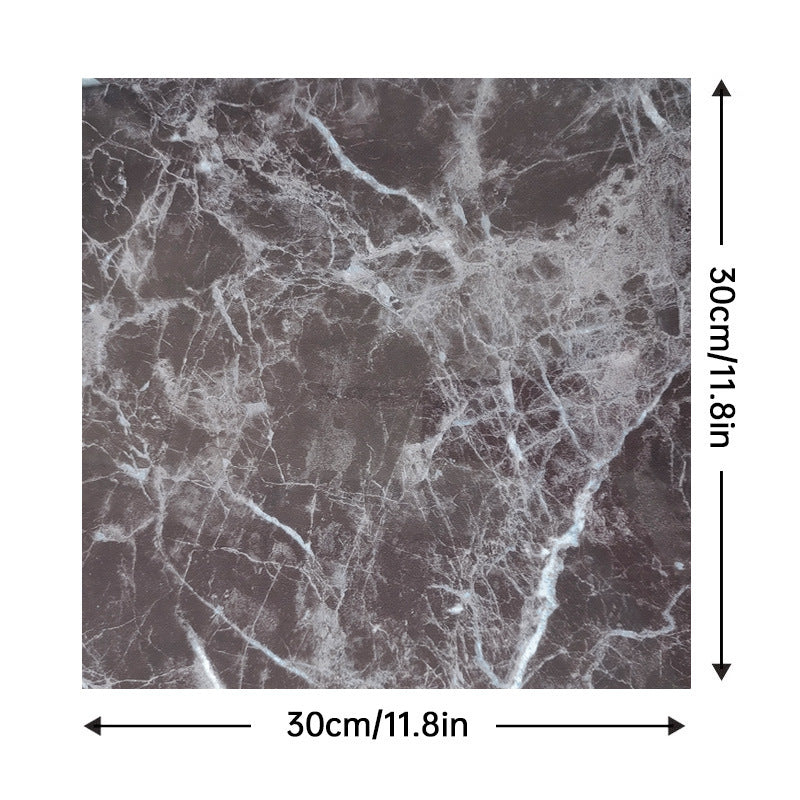 Wood grain self-adhesive flooring