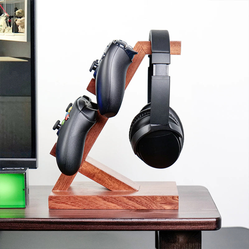Wood Headphone Stand
