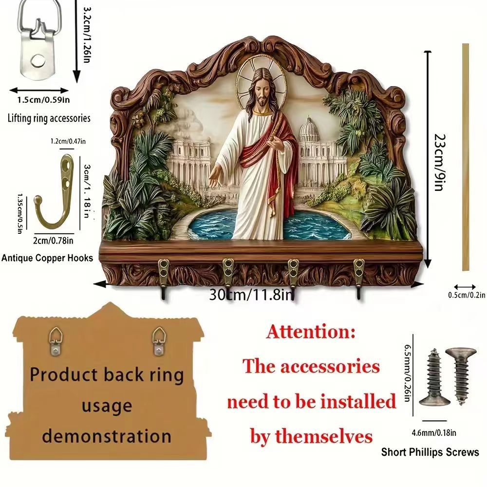 Wood Key Hanger