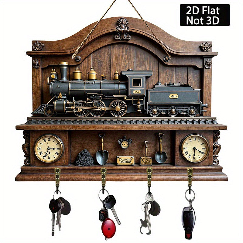 Wood Key Hanger