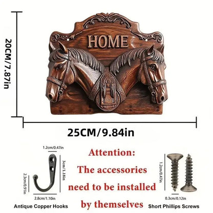 Wood Key Hanger
