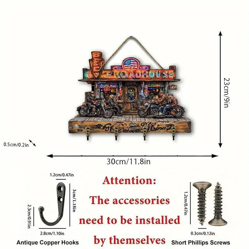 Wood Key Hanger