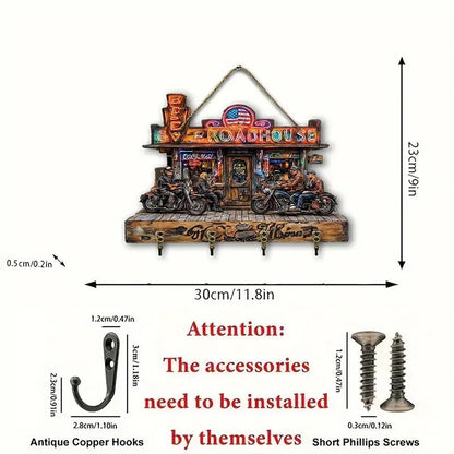 Wood Key Hanger