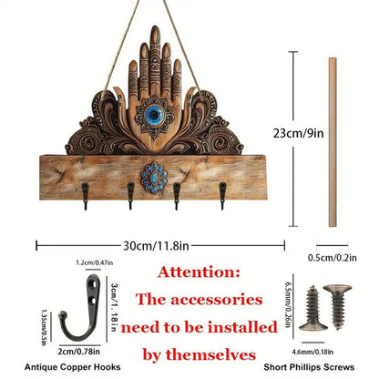 Wood Key Hanger