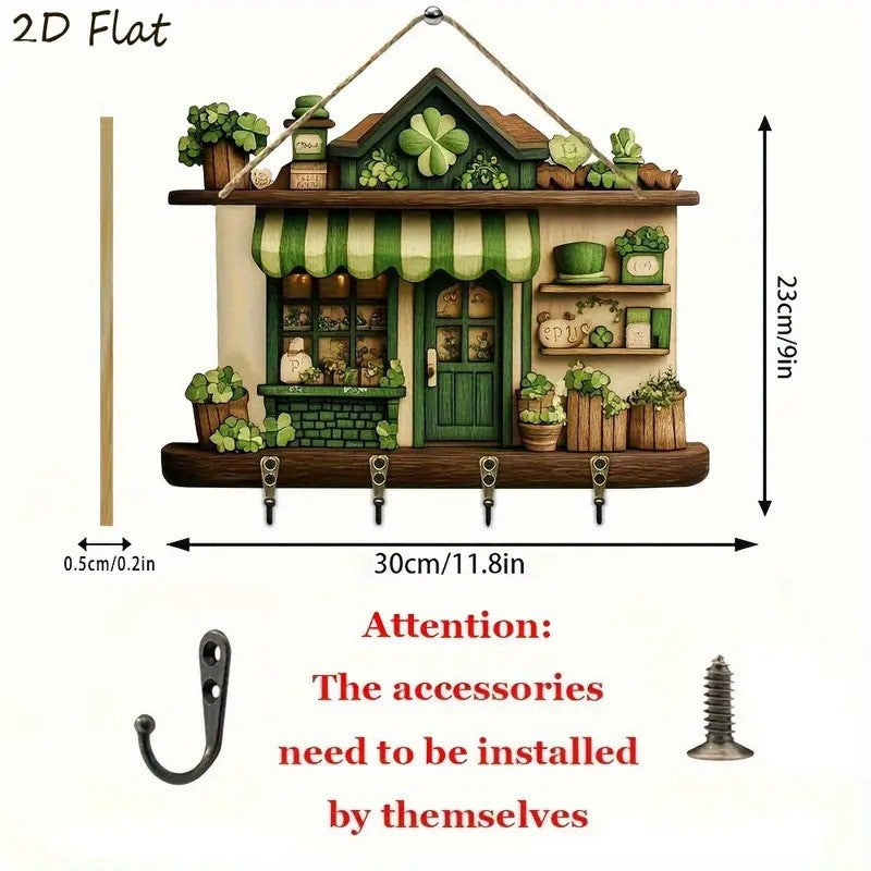 Wood Key Hanger