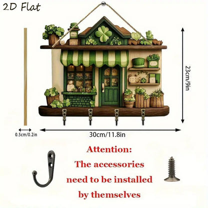Wood Key Hanger