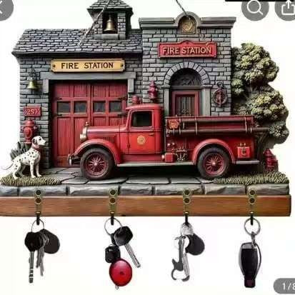 Wood Key Hanger