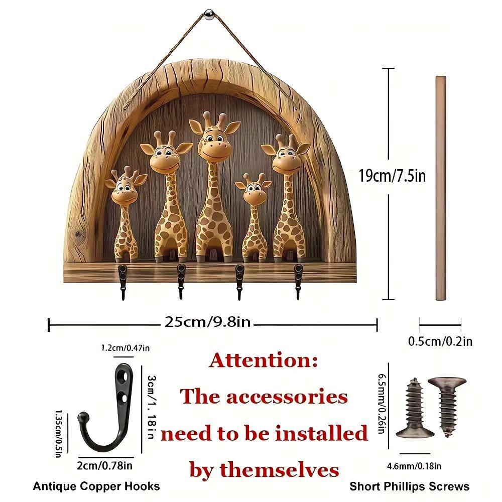 Wood Key Hanger