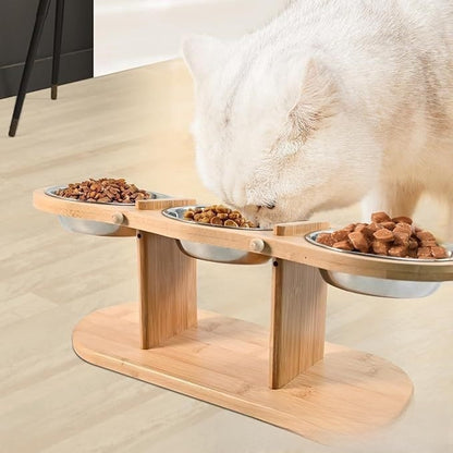 Wood pet rack