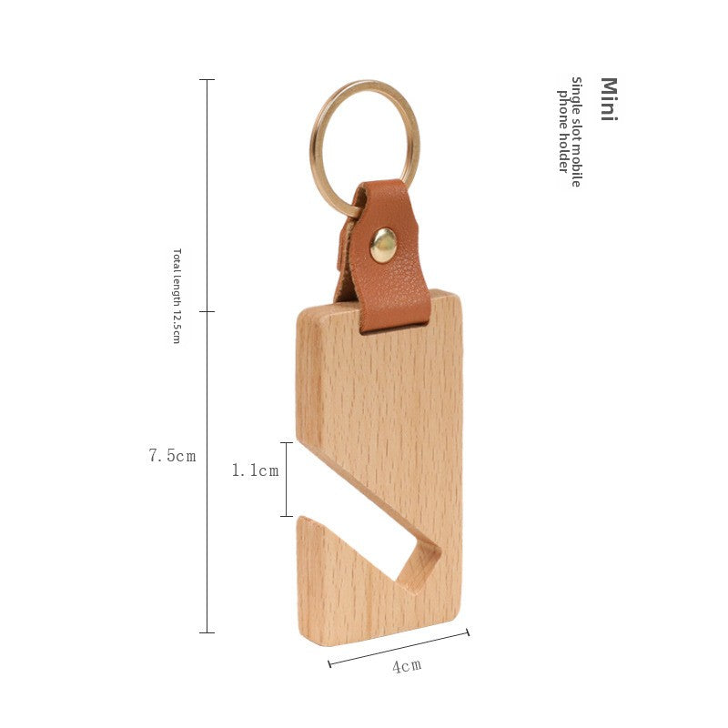 Wood phone stand